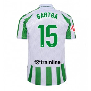 Real Betis Marc Bartra #15 Domaci Dres 2024-25 Kratak Rukavima